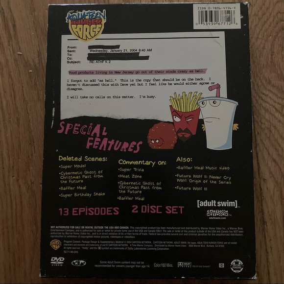 Aqua Teen Hunger Force Vol 2 - Picture 2 of 6